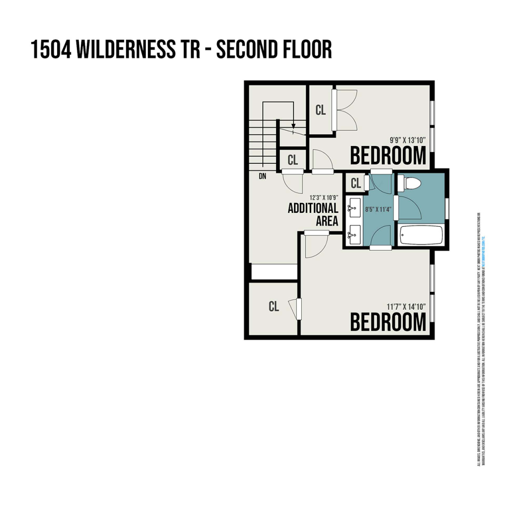 4 Corners 1504 Wilderness Trail 2nd floor plans