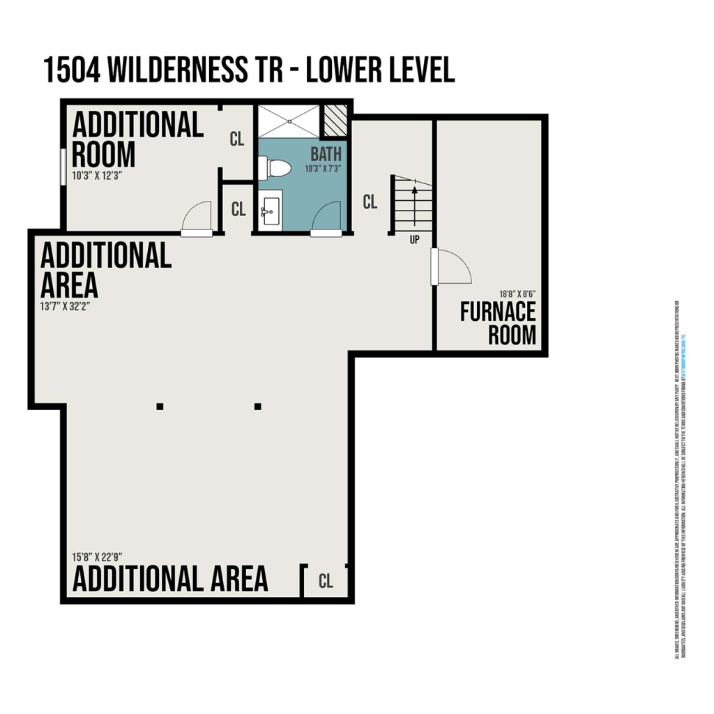 4 Corners 1504 Wilderness Trail basement floor plans