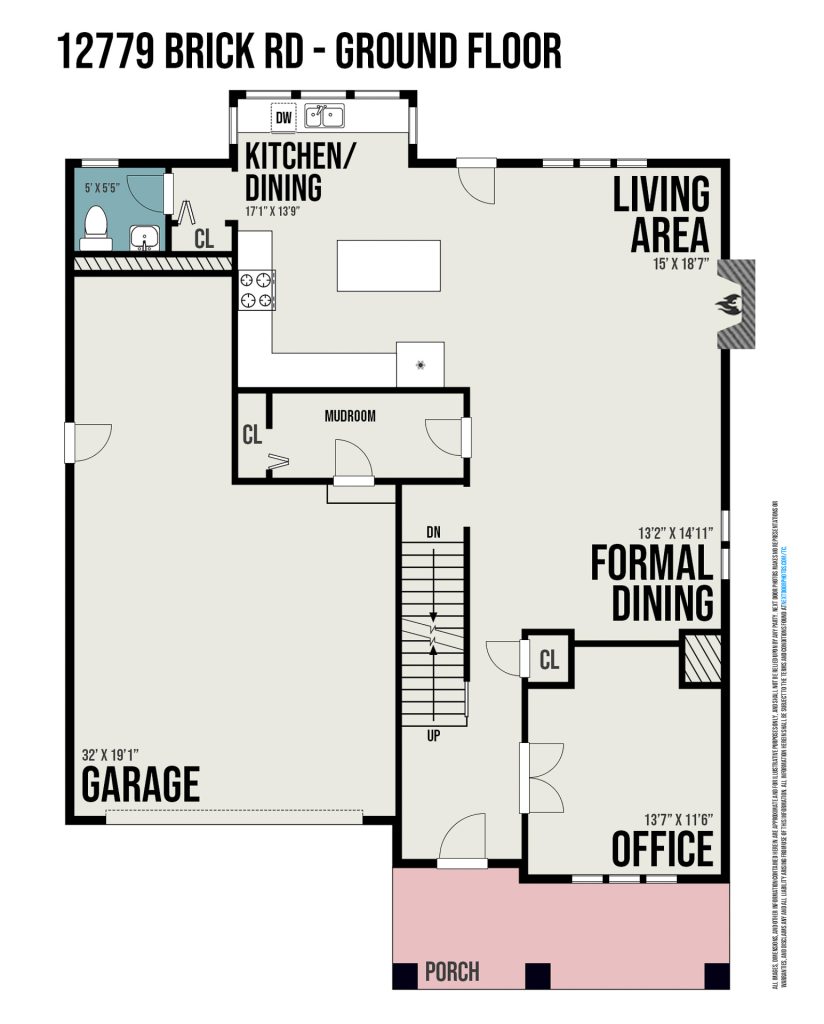 Capstone 12779 Brick Rd 1st floor plans