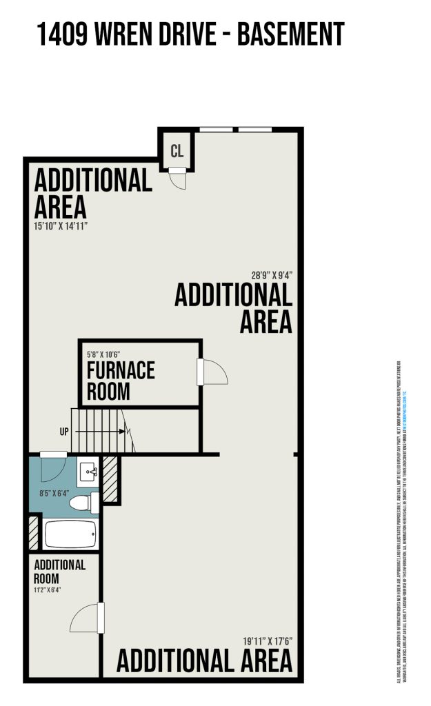Century 1409 Wren Drive basement floor plans
