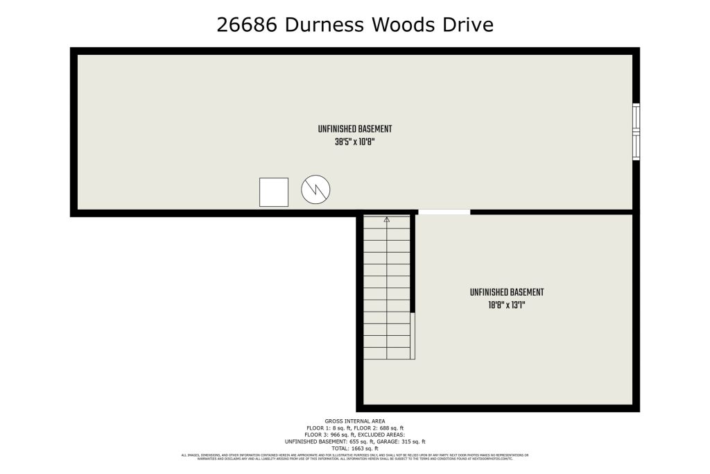 Allen Edwin Homes 26686 Durness Woods basement floor plans