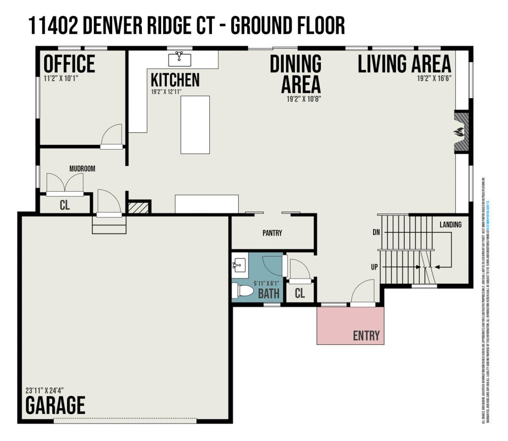 Devine 11402 Denver Ridge 1st floor plans