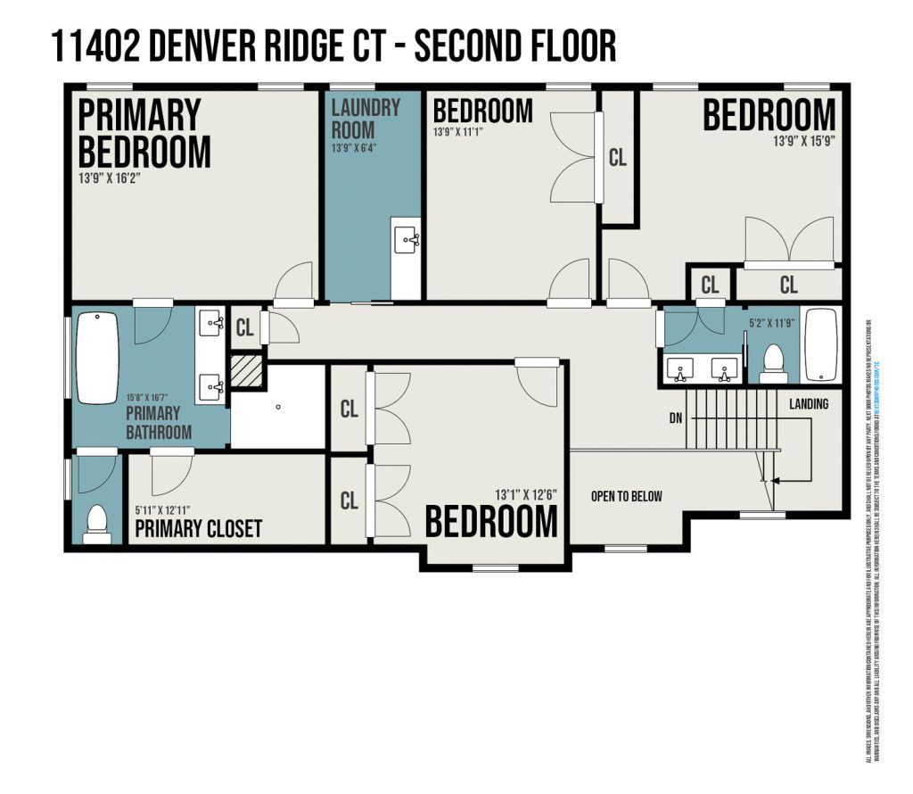 Devine 11402 Denver Ridge 2nd floor plans