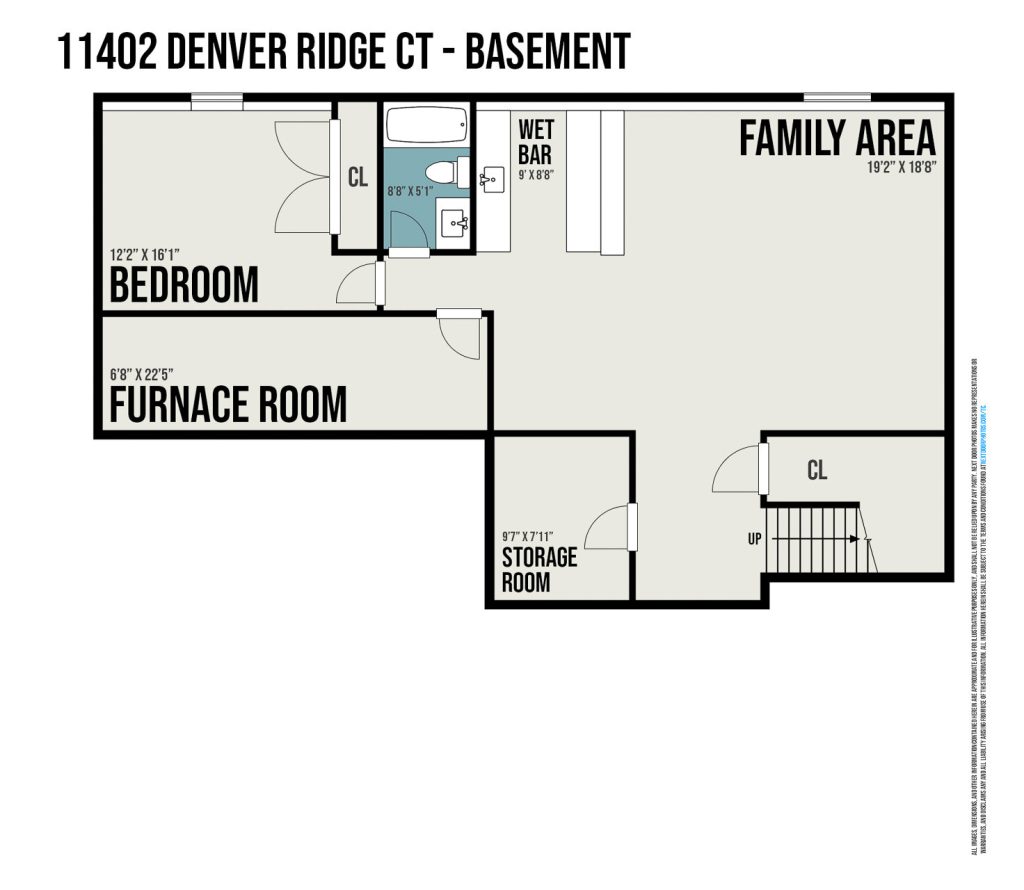 Devine 11402 Denver Ridge basement floor plans