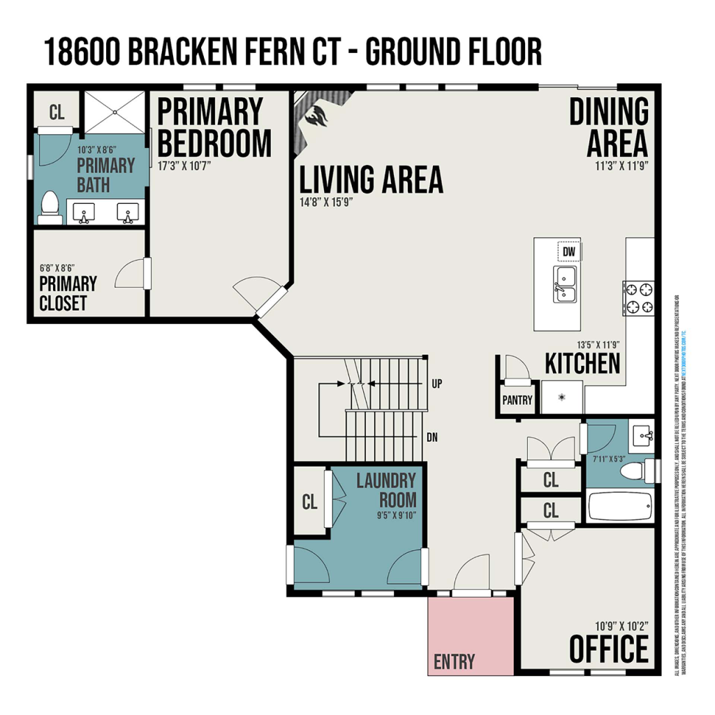 Capstone 18600 Bracken Fern 1st floor plans