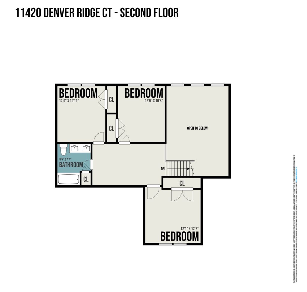 11420 Denver Ridge Court 2nd floor plans